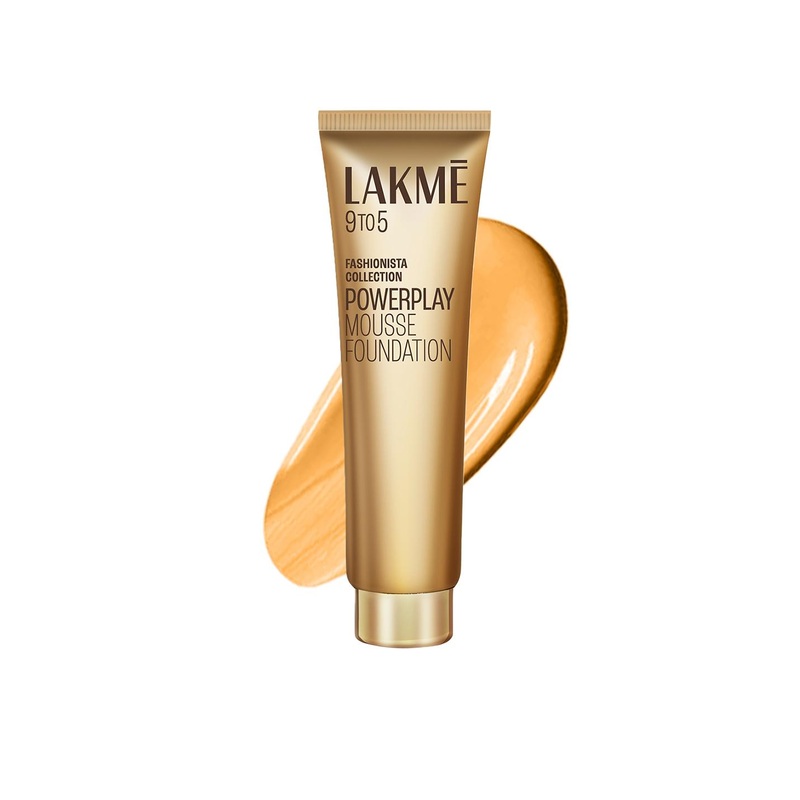 Lakme 9to5 Powerplay Mousse Foundation – Beige Vanilla, 25g