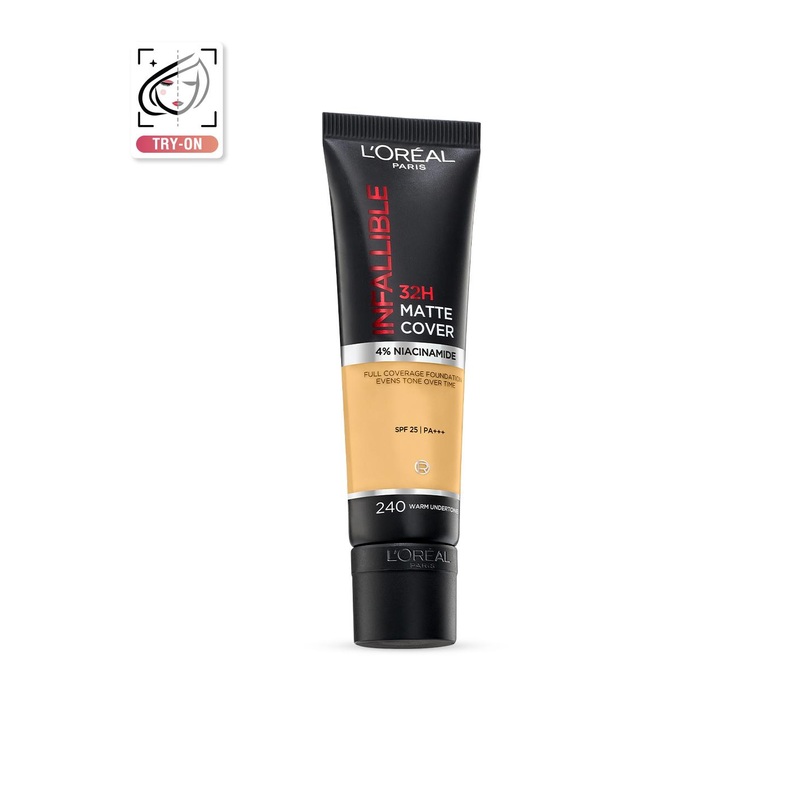 LOreal Paris Infallible 32H Matte Cover Liquid Foundation 30ml – Warm Undertone 240