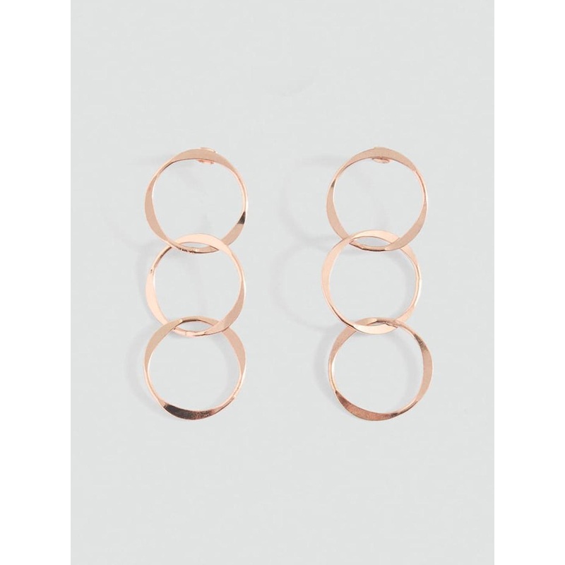 MANGO Spherical-Shaped Drop Earrings