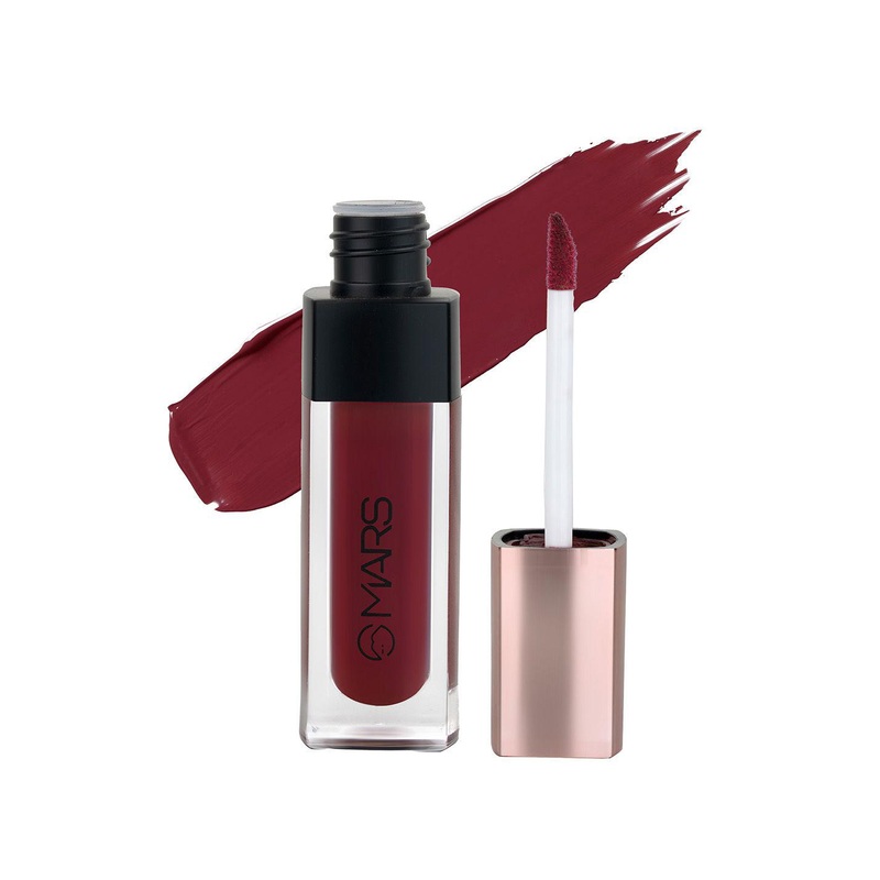 MARS Popstar Non Transfer Long Lasting Matte Liquid Lipstick 6 ml – Party Fever 04