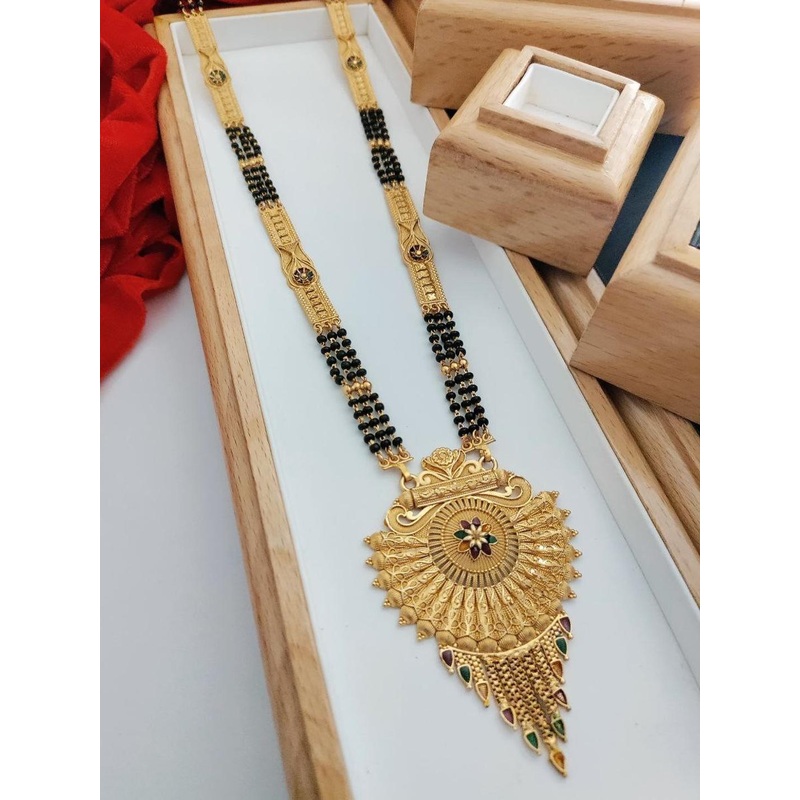 niva fashion Gold-Plated Mangalsutra