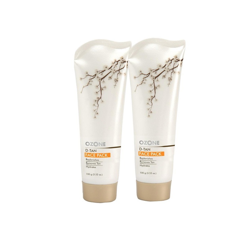 Ozone Set of 2 D-Tan Face Pack – 100 g Each