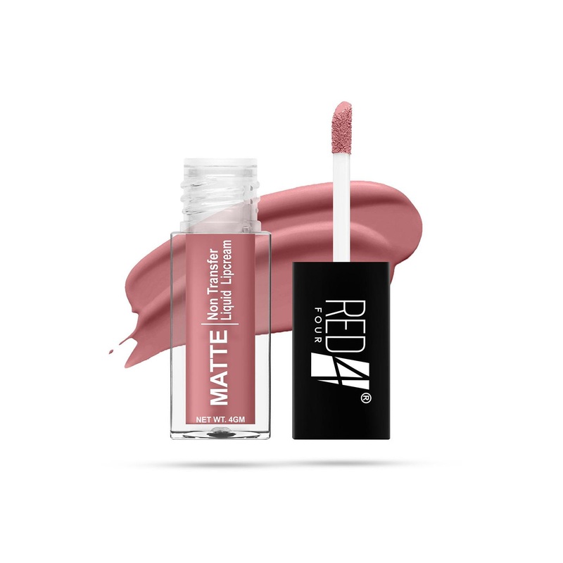 RED 4 Non Transfer Matte Liquid Lipcream – 4 g – Exotic Insense – 207