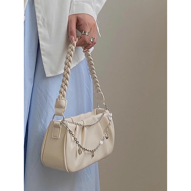 StyleCast x Revolte PU Satchel with Applique