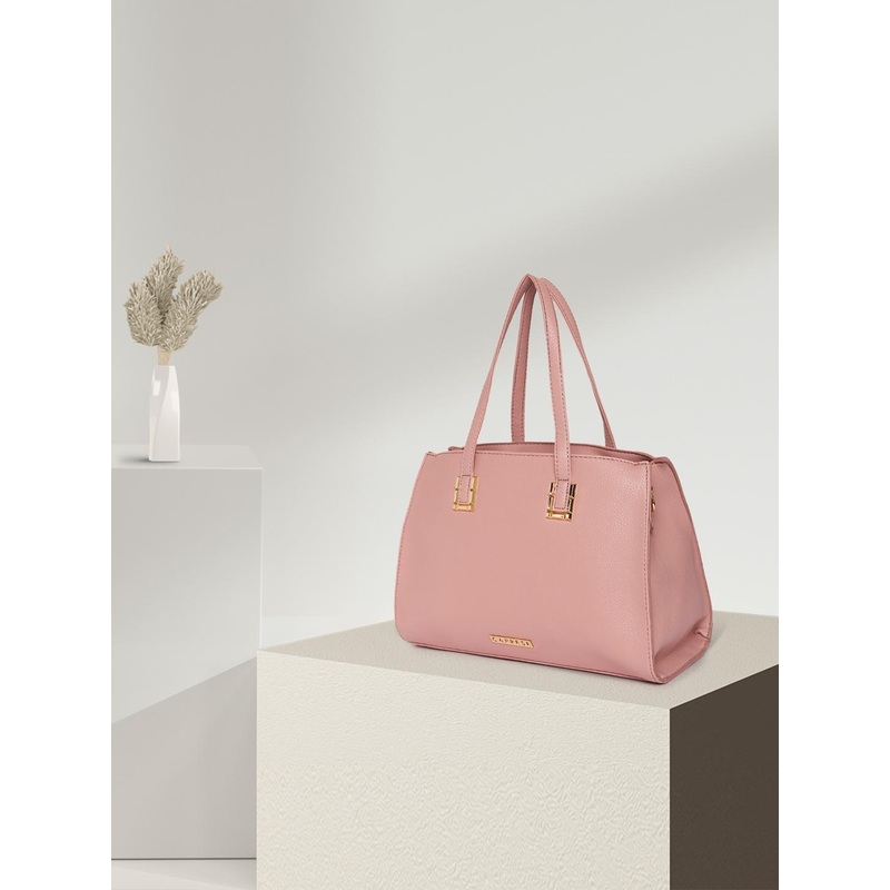 Caprese Thyma Women Pink Small Tote Bag