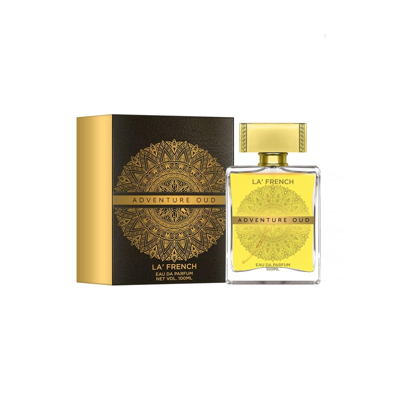 La French Unisex Adventure Oud Long Lasting Oud & Spicy Fragrance Perfume 100ml