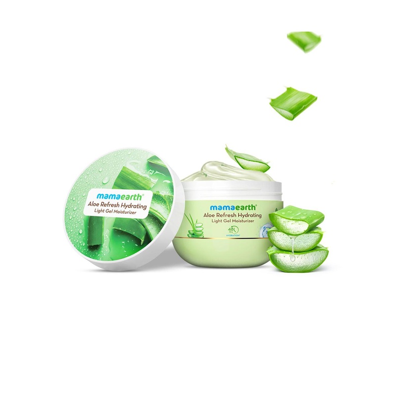 Mamaearth Aloe Refresh Hydrating Light Gel Moisturizer With Niacinamide – 200 g