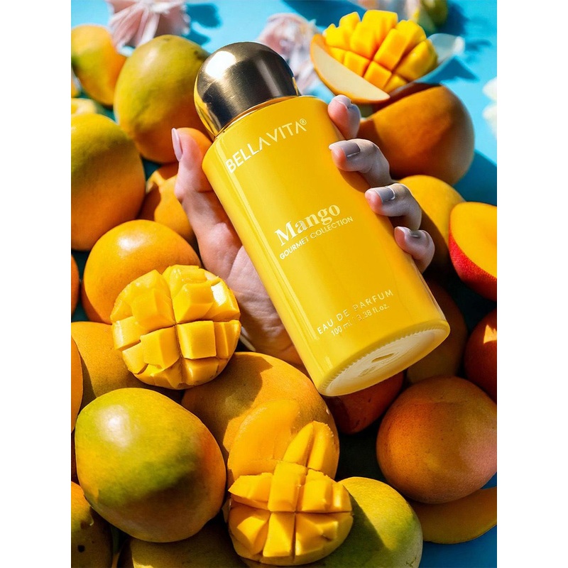 Bella Vita Organic Mango Gourmet Long Lasting Eau De Parfum- 100 ml