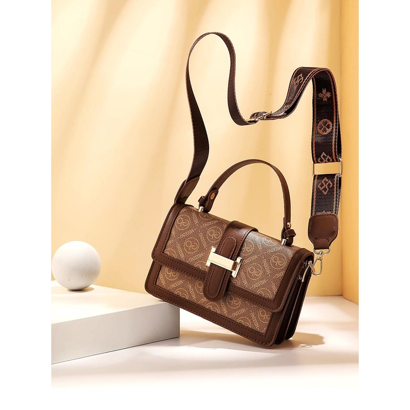 Diva Dale Women Textured PU Shopper Sling Bag