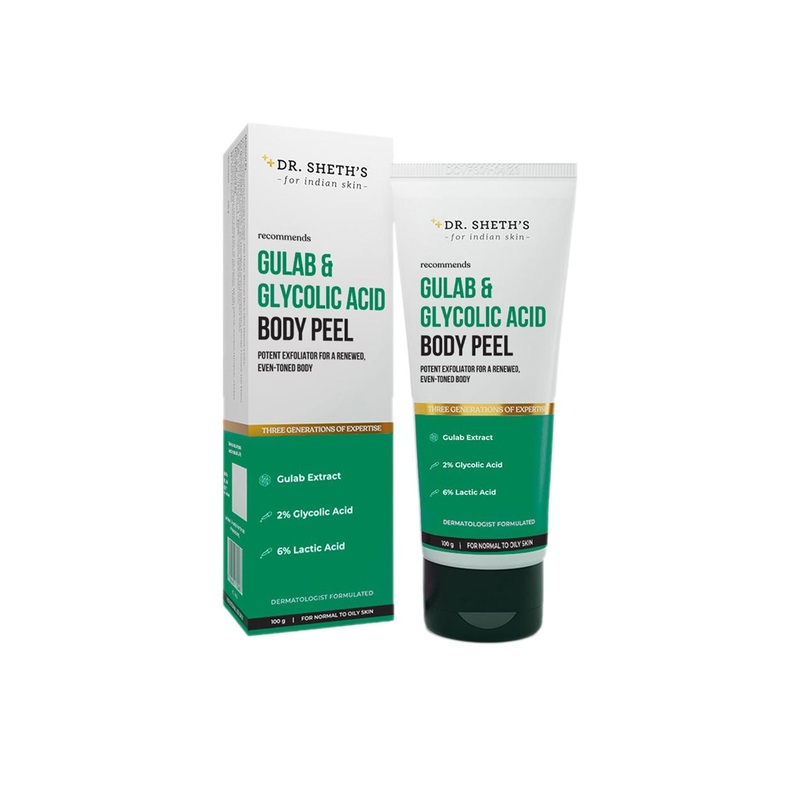 DR. SHETHS Gulab & Glycolic Acid Body Peel-100g