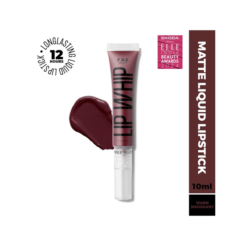 FAE BEAUTY Lip Whip 12H Matte Liquid Lipstick – 10ml – Tempt