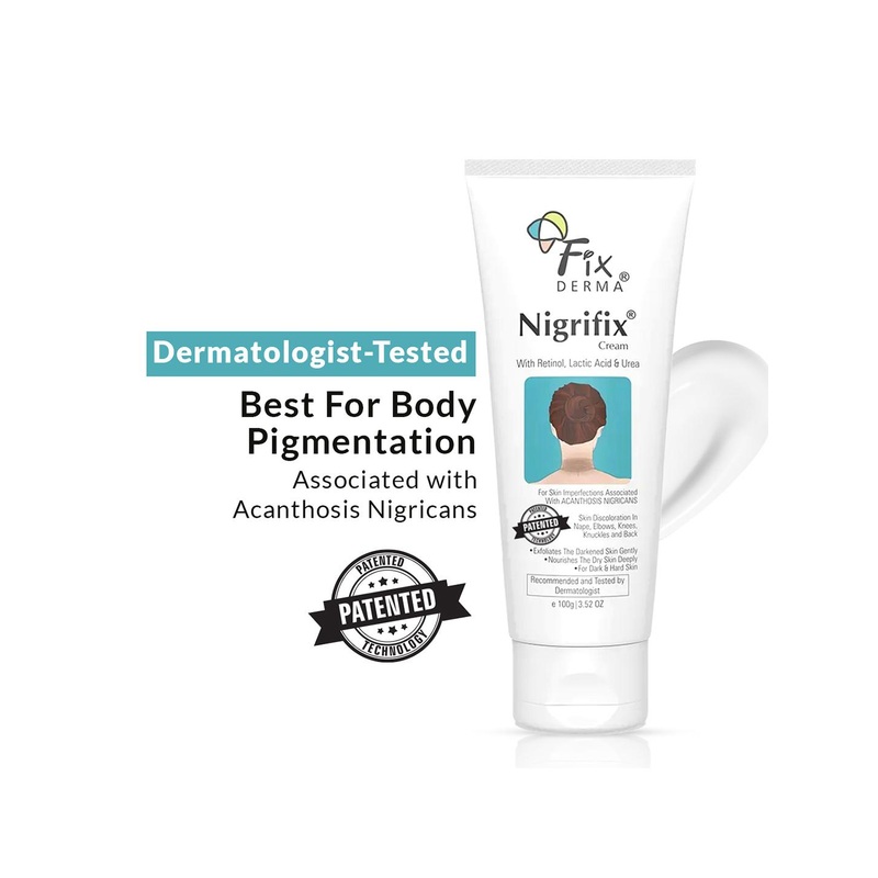 FIXDERMA Nigrifix Cream for Acanthosis Nigricans For Dark Neck & Ankles – 100g