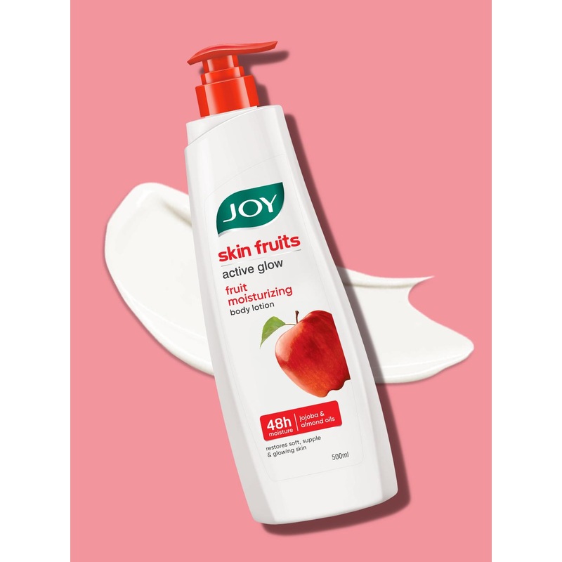 JOY Skin Fruits Body Lotion With Almond Oil, Jojoba Oil & Apple Extracts – 500ml