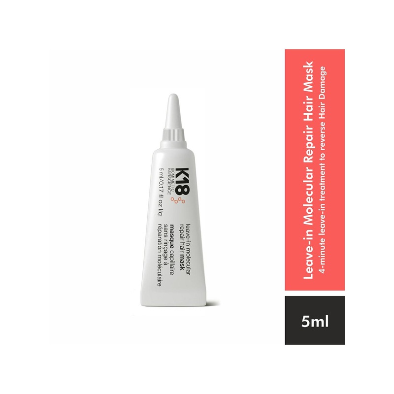K18 Molecular Repair Leave-in Hair Mask – 5ml
