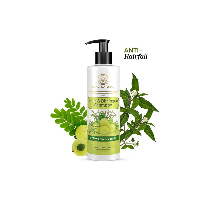 Khadi Natural Amla Bhringraj Shampoo – 650 ml