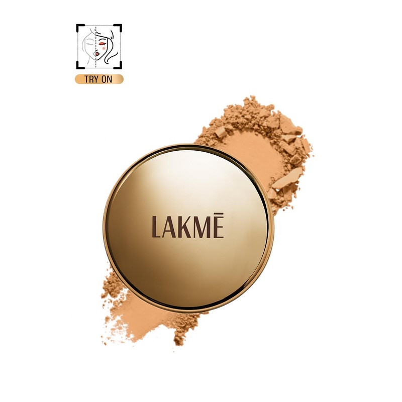 Lakme 9to5 Powerplay Matte Compact Oil Control Formula With Vitamin E  9g – Almond