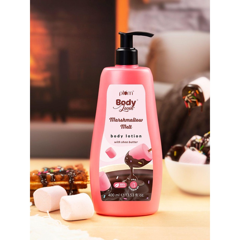 Plum BodyLovin’ Marshmallow Melt Body Lotion With Shea Butter & Vitamin B5 – 400 ml
