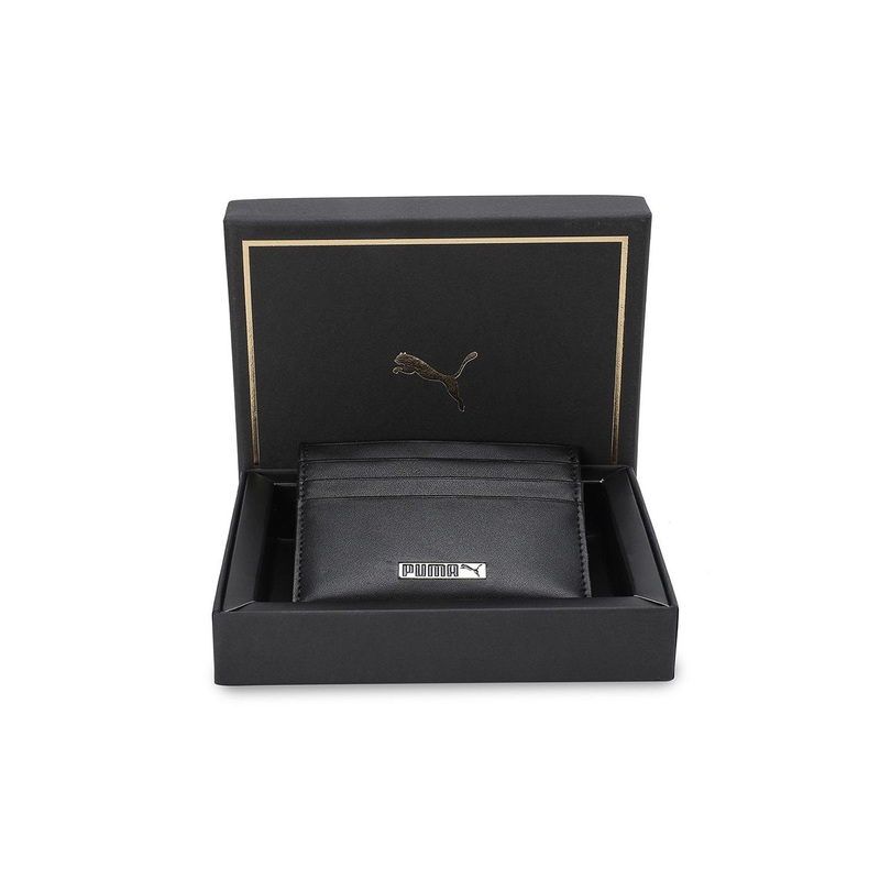 Puma MINIMAL Unisex Leather Card Wallet