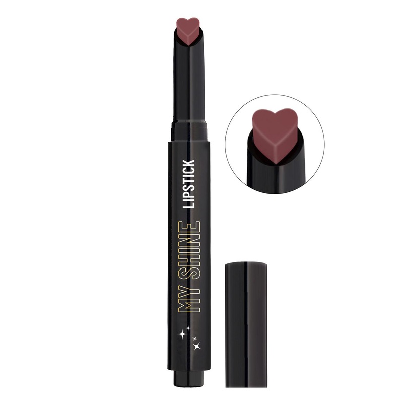SWISS BEAUTY My Shine High Pigmented & Long-Lasting Lipstick – Truly Brown 07