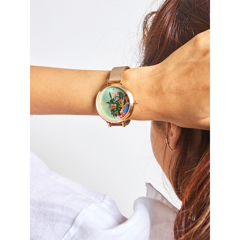 TEAL BY CHUMBAK Women Round Analogue Watch 8907605128677