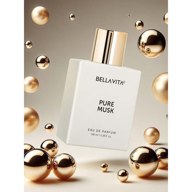 Bella Vita Organic Pure Musk Long Lasting Eau De Parfum – 100 ml