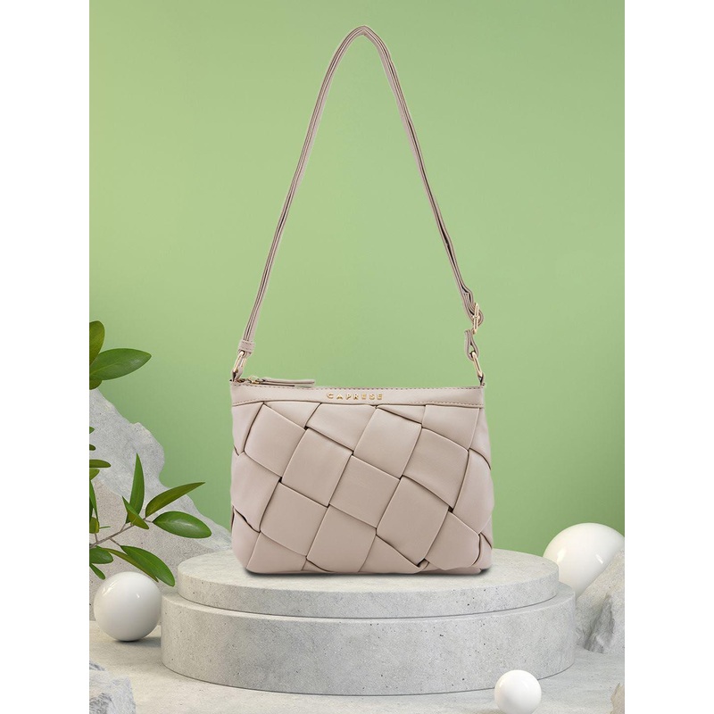 Caprese Women Self Design Crossbody Sling Bag