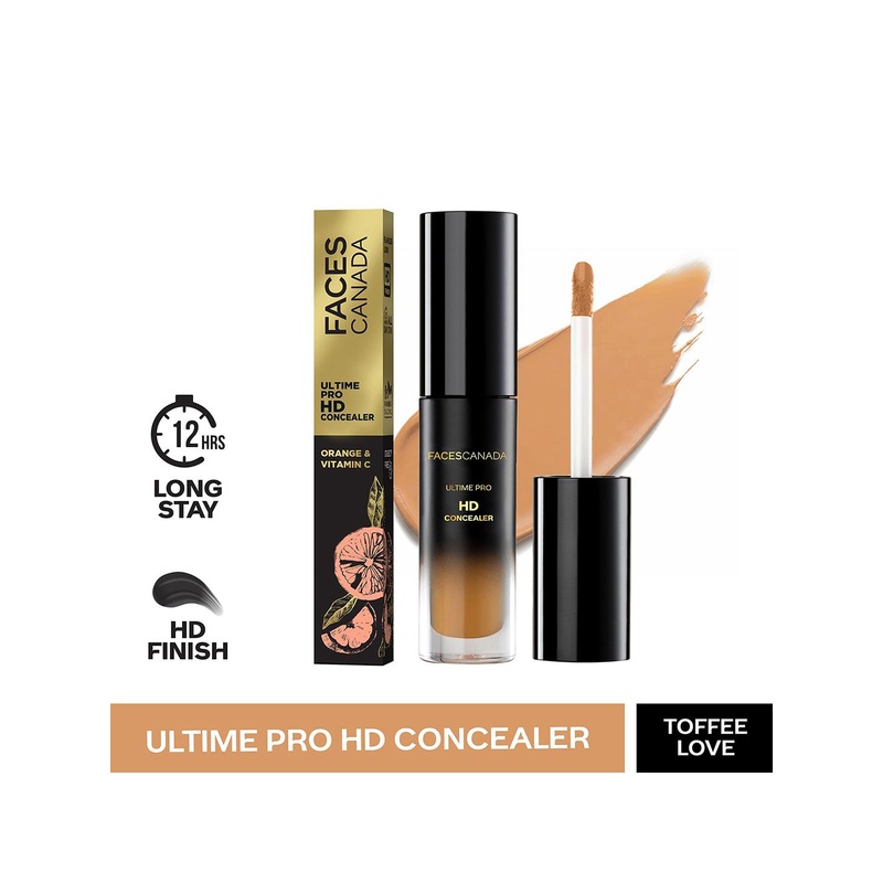 FACES CANADA 12 HR Stay Flawless HD Finish Ultime Pro HD Concealer 3.8 ml – Toffee Love 04
