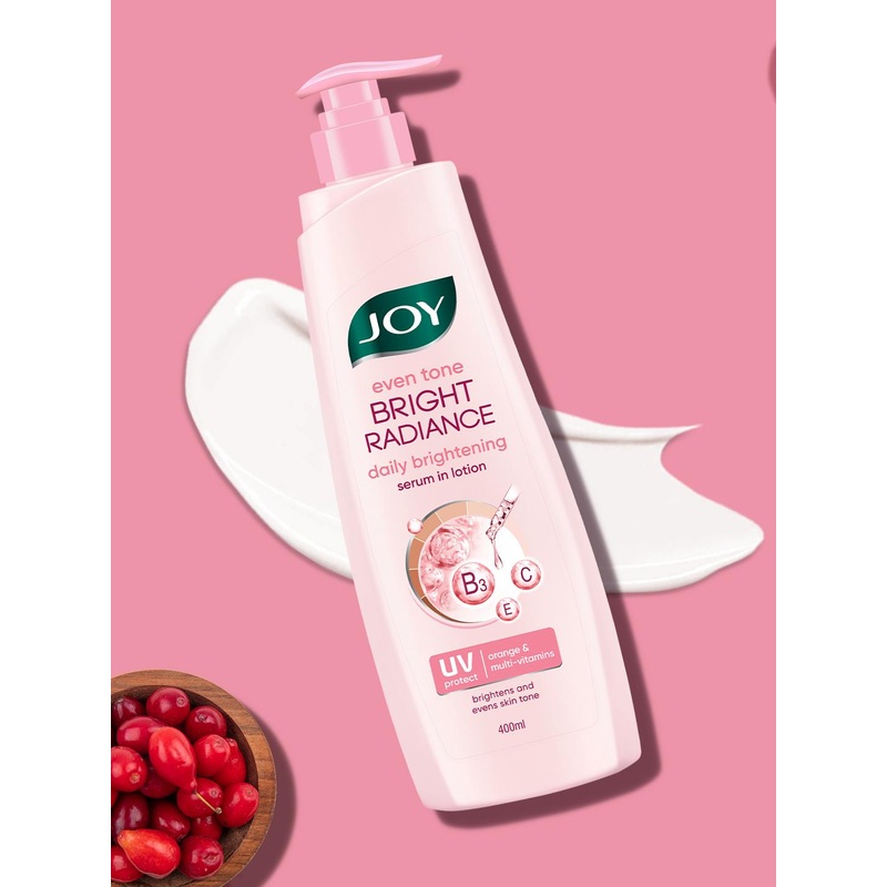 JOY Even Tone Bright Radiance Skin Brightening Hand & Body Lotion – 400ml