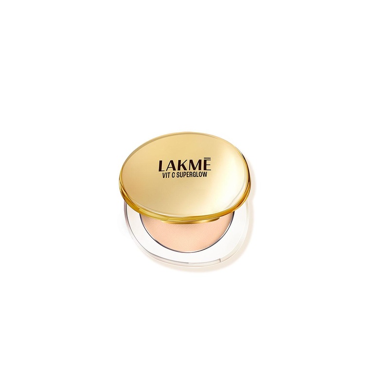 Lakme Makeup+Skincare 1% Vit C Superglow Skin Perfecting SPF20 Compact 8g –  Ivory 10