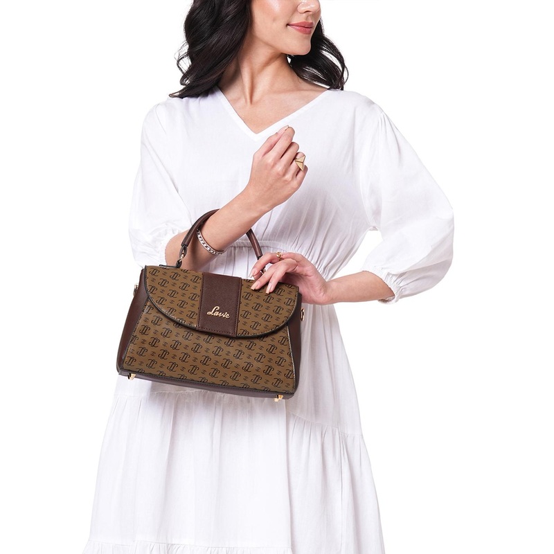 Lavie Women Mono LL Becky Flap Satchel Handbag
