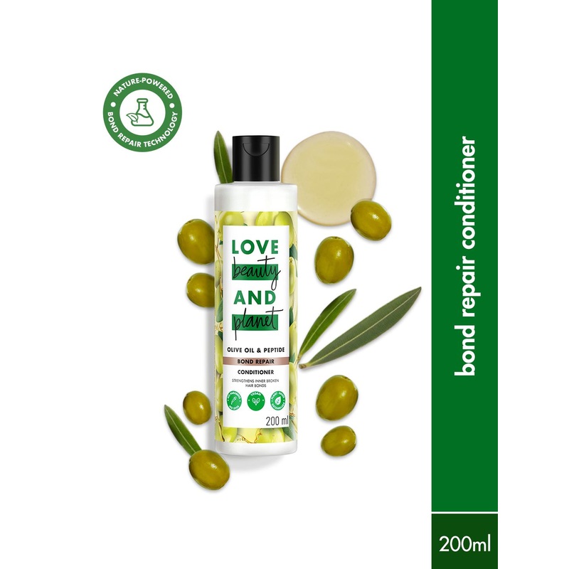 Love Beauty & Planet Bond Damage Repair Conditioner With Olive Oil & Peptide – 200ml