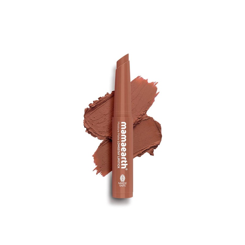 Mamaearth Moisture Matte Long Stay Mini Lipstick – 0.7 g – 04 Cinnamon Nude