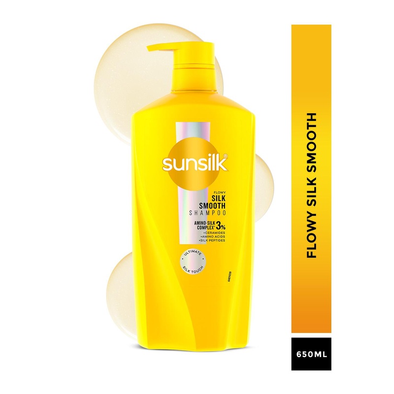 Sunsilk Flowy Silk Smooth Shampoo – 650 ml