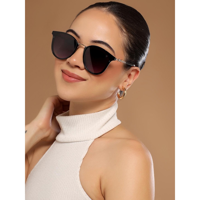 Voyage Women Oval Sunglasses B8725MG3187
