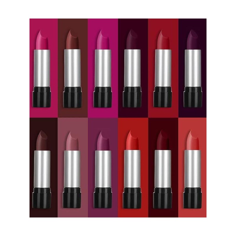 YELGO Set Of 12 Multicolor Best Matte Amplified Balm Lipstick