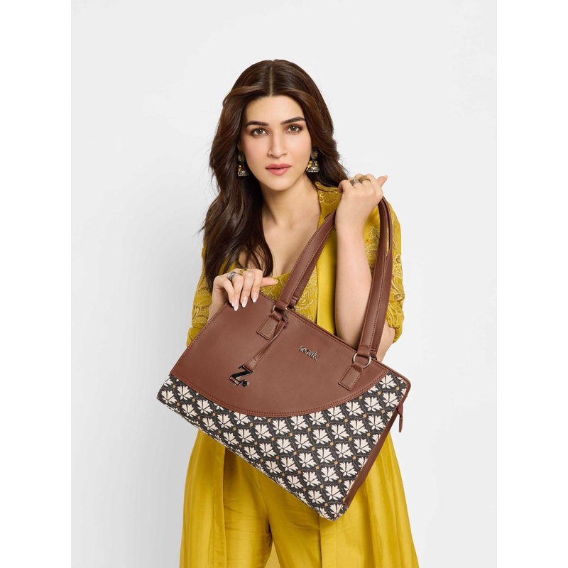 ZOUK Women Bidri Kaiser Office Essential Tote Bag