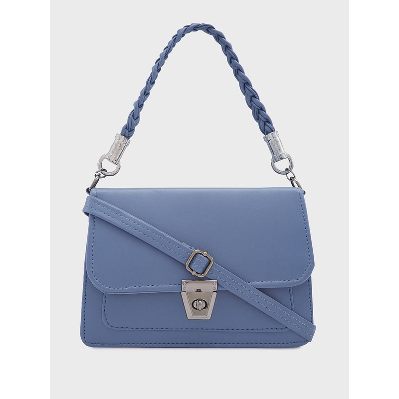 Caprese Viko Women Blue Medium Sling Bag