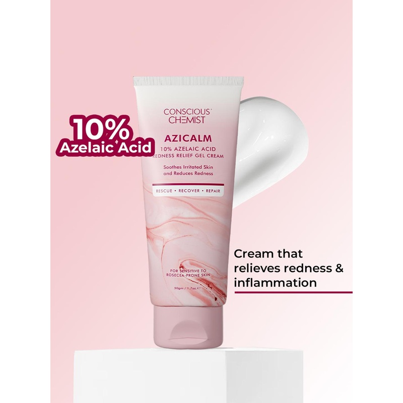 Conscious Chemist Azicalm 10% Azelaic Acid Face Cream- 50 g