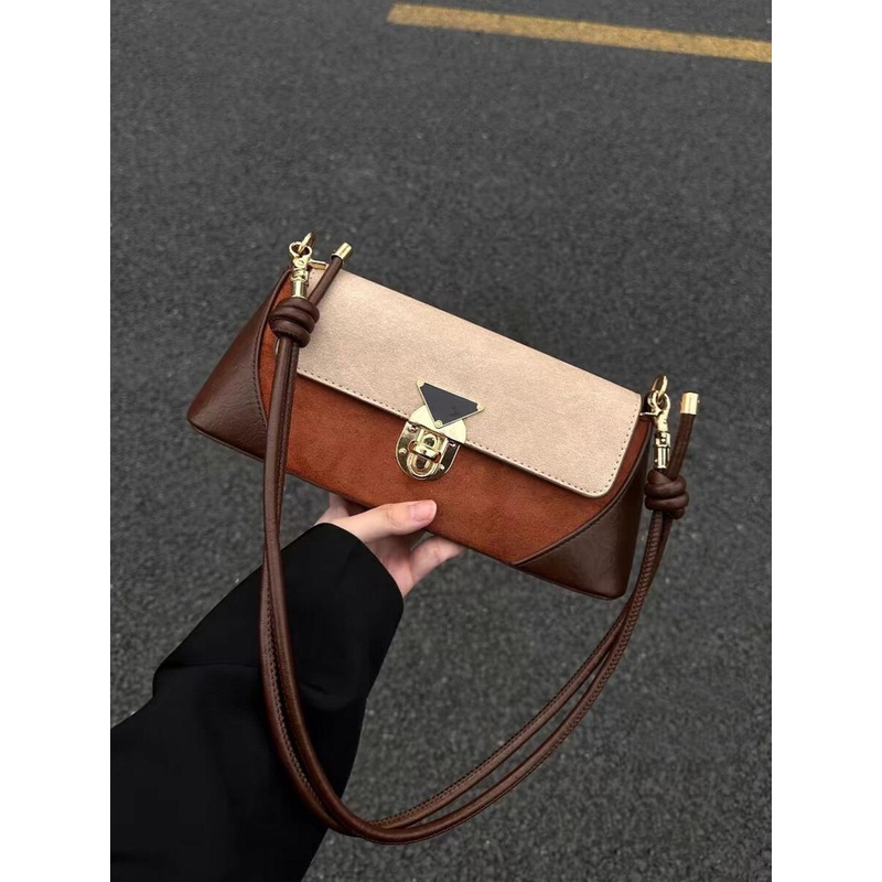 CORSICA Colourblocked Structured Handheld Bag