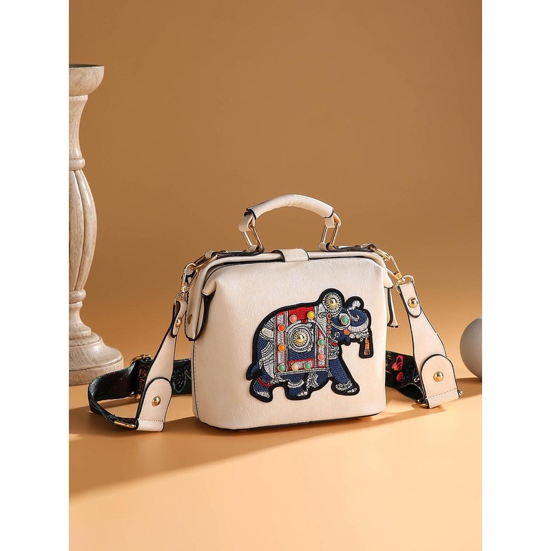 Diva Dale Women Structured Sling Bag