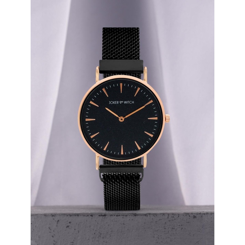 JOKER & WITCH Women Black Analogue Watch AMWW389