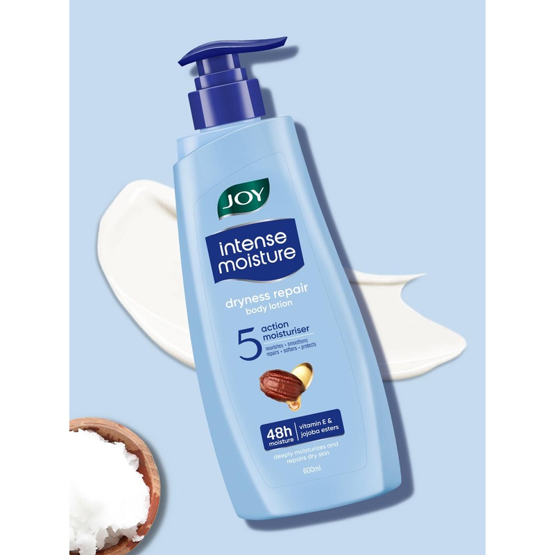 JOY Intense Moisture Summer Body Lotion For Dry Skin With Shea Butter – 600ml