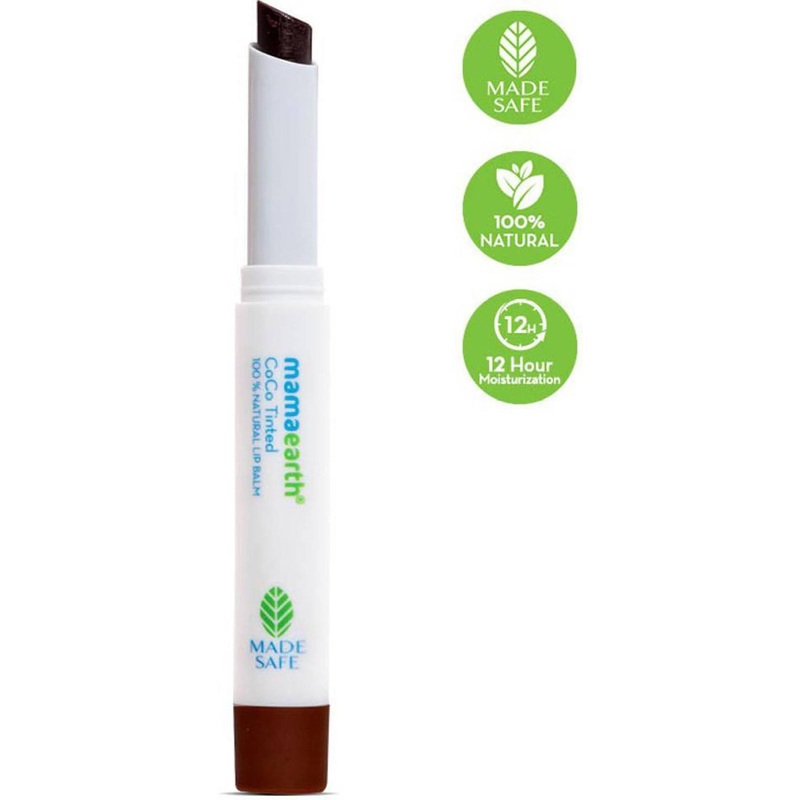 Mamaearth Coco Tinted 100% Natural Lip Balm With Vitamin E & Cocoa Butter – 2g
