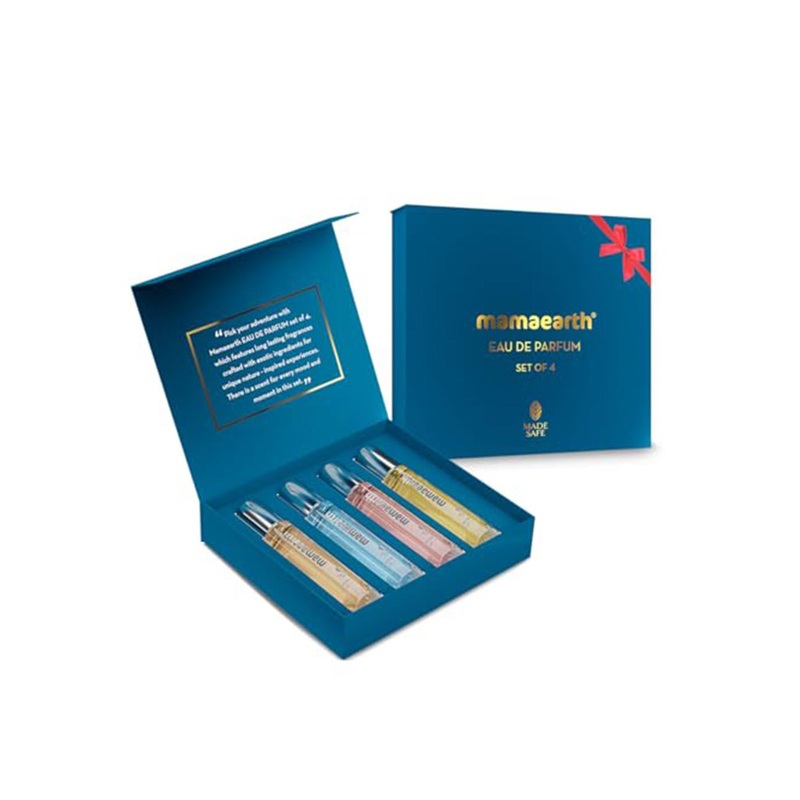 Mamaearth Set of 4 Travel-Friendly Premium & Long Lasting Eau De Parfum – 15 ml each