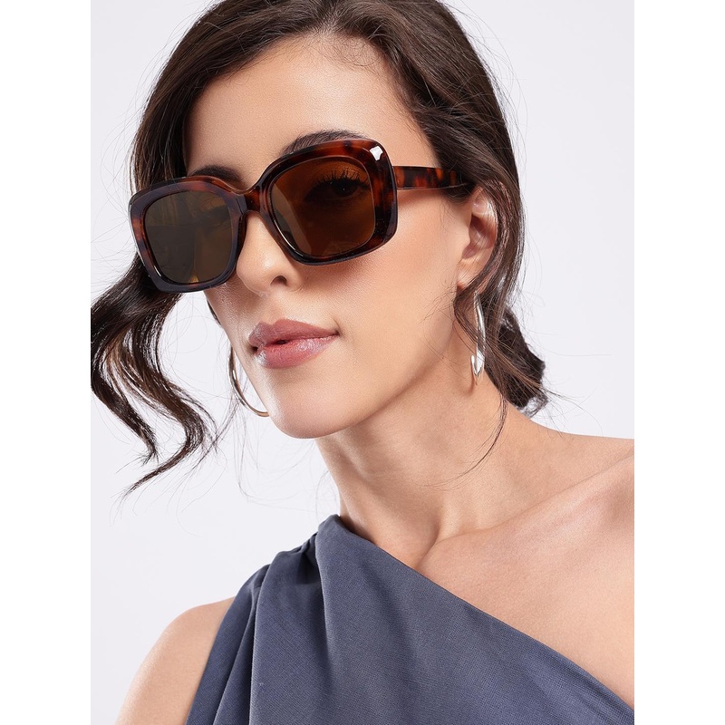 MANGO Women Square Sunglasses 17911127-32