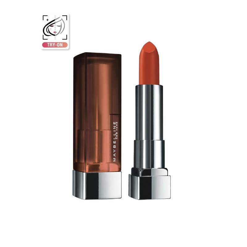 Maybelline New York Color Sensational Creamy Matte Lipstick- Madison Red 674