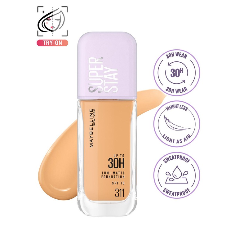 Maybelline New York Super Stay Lumi Matte Lightweight Liquid Foundation 35g – Shade 311