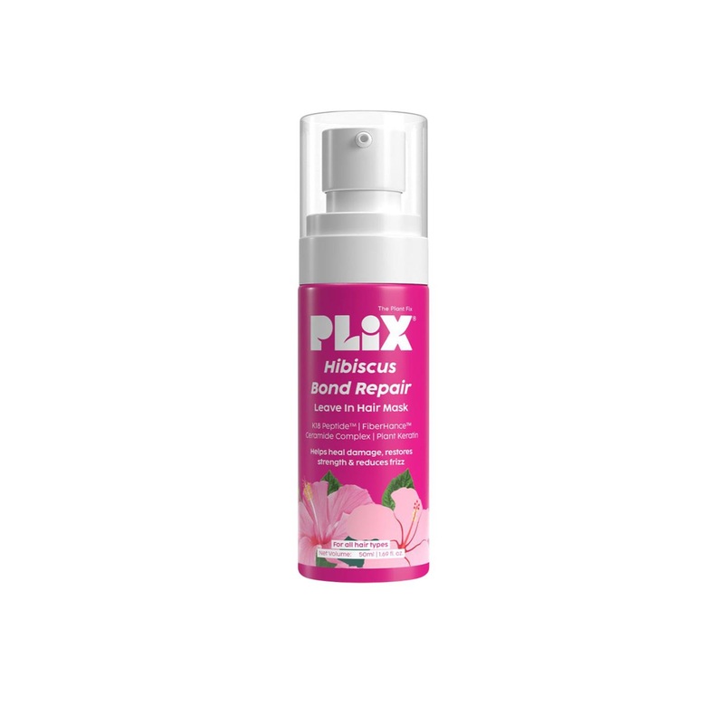 PLIX THE PLANT FIX Hibiscus Bond Repair Leave-In Hair Mask To Repair Damage – 50 g