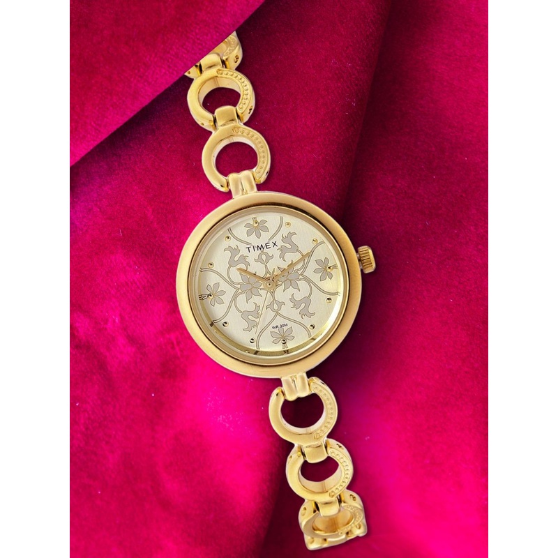 Timex Women Champagne Analogue Watch – TWEL11414