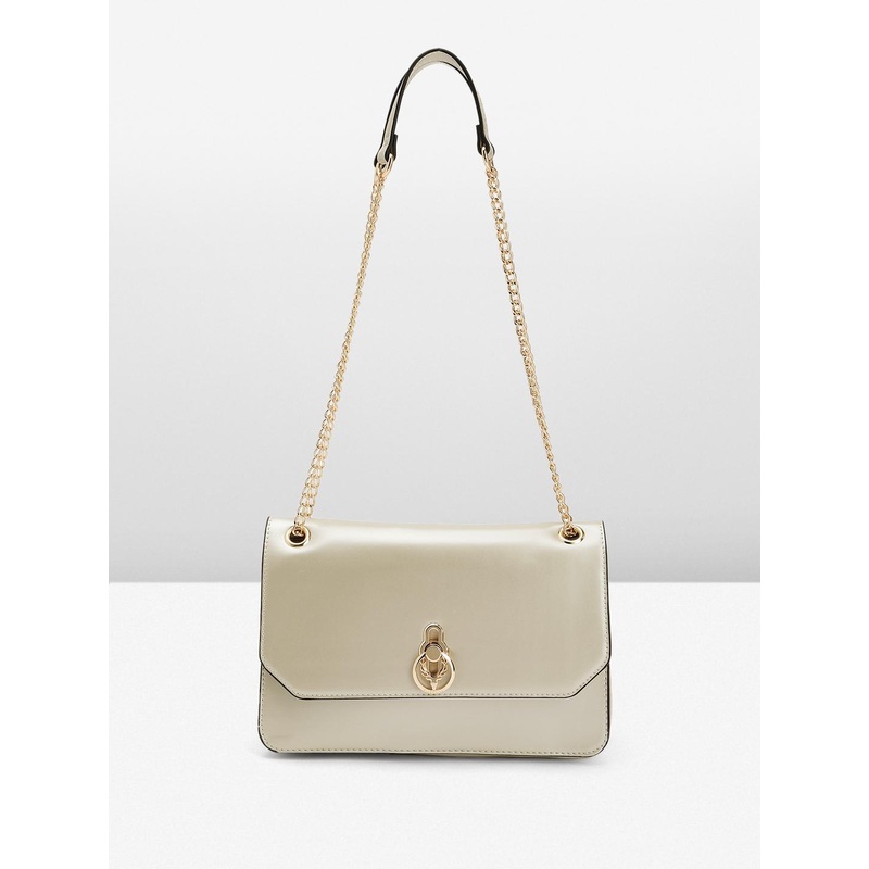 Allen Solly Chain Design Handle Shoulder Bag
